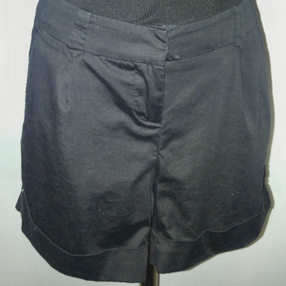 JACOB cute cotton blend cuffed short shorts Sz3/4